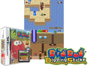 Dig Dug - Digging Strike (USA) Cover